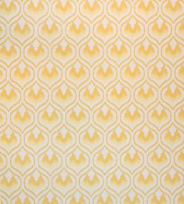 Ikat Heart Wallpaper by Barneby Gates Mustard