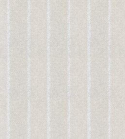 Barrier Weave Wallpaper by Thibaut Metallic Silver on Soft Grey