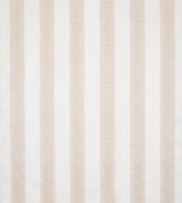 Barton Stripe Fabric by Colefax And Fowler Beige