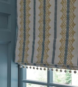 Basholi Fabric by Nina Campbell Yellow