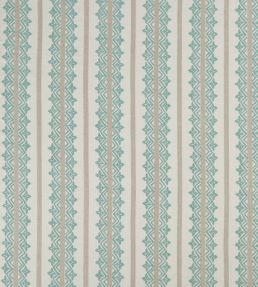 Basholi Fabric by Nina Campbell Blue