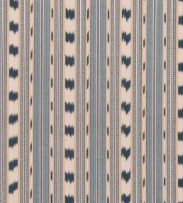 Basil Stripe Fabric by GP & J Baker Blue