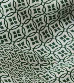 Basilica Fabric by Kate Medlicott Verde