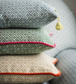 Basilica Fabric by Kate Medlicott Verde