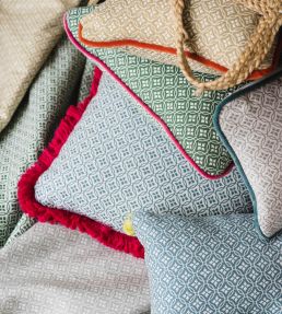 Basilica Fabric by Kate Medlicott Verde