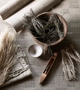 Basketweave Wallpaper by Mark Alexander Stoneware