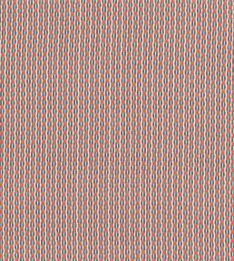 Batak Check Fabric by Sanderson Indigo/Madder