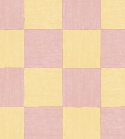 Battenberg Wallpaper by Woodchip & Magnolia Sugar Pink