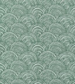 Bay Point Fabric by Thibaut Pine