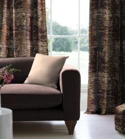 Bazaar Fabric by Arley House Aubergine