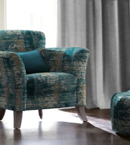 Bazaar Fabric by Arley House Indigo