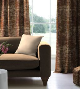 Bazaar Fabric by Arley House Nutmeg