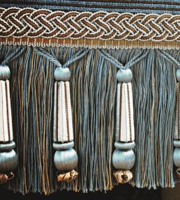 Beaded Cut Fringe 125mm Trimming by Houles 9010