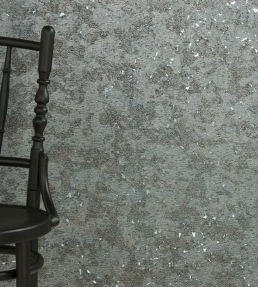 Bearded Leopard Wallpaper by Moooi Fossil Grey