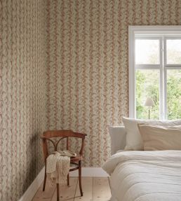 Beatrice Wallpaper by Sandberg Dusty Pink