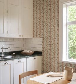 Beatrice Wallpaper by Sandberg Dusty Pink