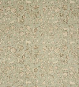 Beaufort Fabric by Sanderson Duck Egg/Camel