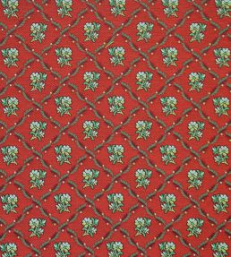 Beauregard Fabric by Casal Carmin Champagne