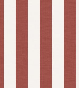 Beausoleil Wallpaper by Casamance Rouge Carmin Blanc Petale