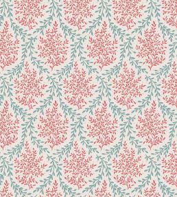 Bedgebury Fabric by Nina Campbell Red/Teal