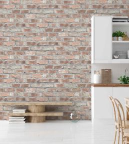 Beeston Grove Wallpaper by Woodchip & Magnolia Brick