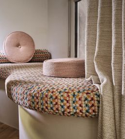 Beguin Fabric by Casamance Multico Orange