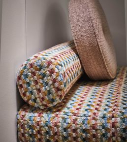 Beguin Fabric by Casamance Multico Orange