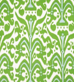 Belfour Fabric by Christopher Farr Cloth Green