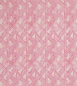 Belge Fabric by Christopher Farr Cloth Hot Pink