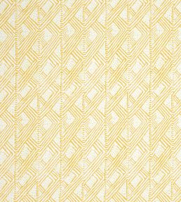 Belge Fabric by Christopher Farr Cloth Lemon