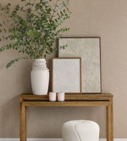 Belgian Linen Wallpaper by Eijffinger White/Cream