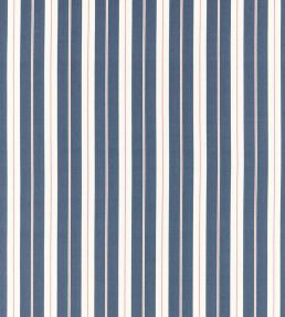 Belgravia Fabric by Clarke & Clarke Navy/Rouge
