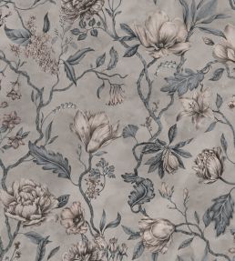 Belinda Wallpaper by Sandberg Misty Blue