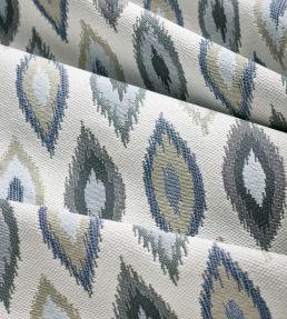 Beliza Fabric by Thibaut Navy and Sky