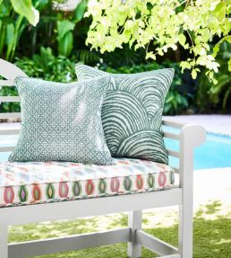 Beliza Fabric by Thibaut Bermuda and Kiwi