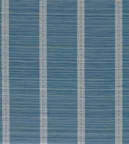 Bellagio Stripe Fabric by Zoffany Azure