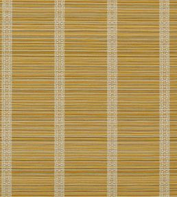 Bellagio Stripe Fabric by Zoffany Silk Yellow