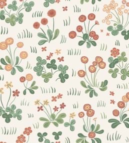 Bellis Wallpaper by Sandberg Red