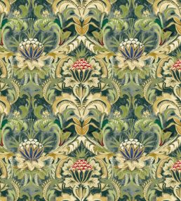 Belvedere Fabric by Arley House Emerald