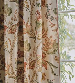 Belvedere Fabric by Colefax And Fowler Tomato/Olive
