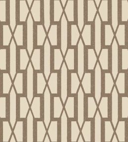 Belvedere Wallpaper by Schumacher Berber Brown