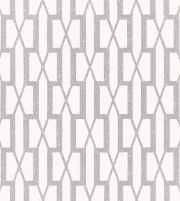 Belvedere Wallpaper by Schumacher Grey
