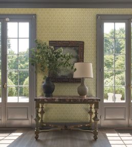 Belvedere Wallpaper by Schumacher Mimosa