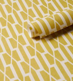 Belvedere Wallpaper by Schumacher Mimosa