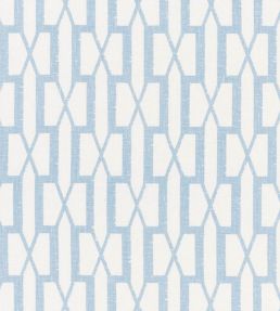 Belvedere Fabric by Schumacher Sky