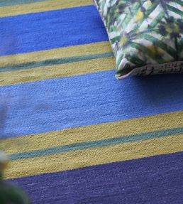 Designers Guild Benares rug Azure RUGDG0880 Azure