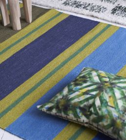 Designers Guild Benares rug Azure RUGDG0880 Azure