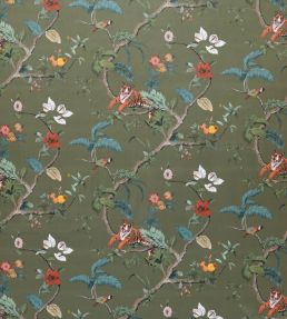 Bengal Fabric by Ashley Wilde Olive