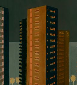 Benidorm Mural by Tres Tintas Black