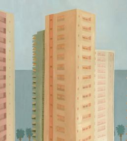 Benidorm Mural by Tres Tintas Yellow